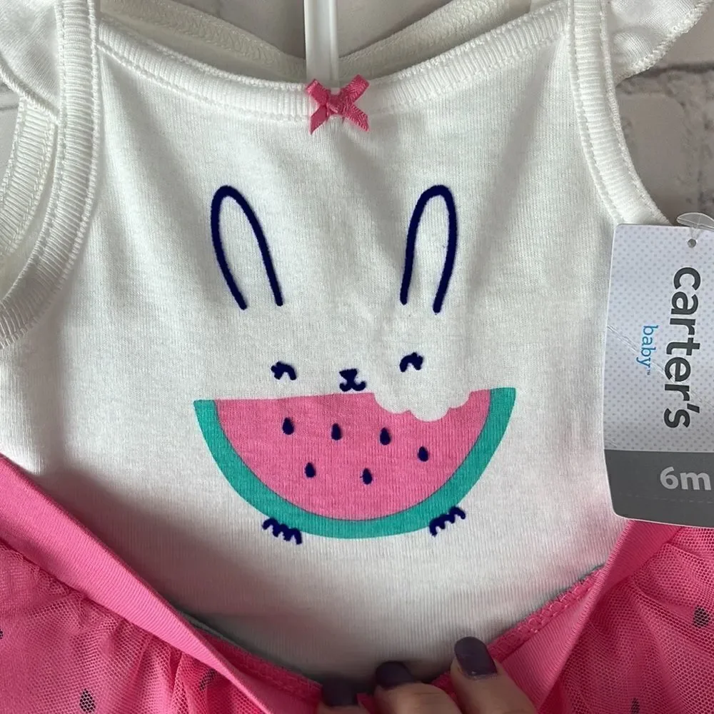 Carter’s Bunny Onesie and Tutu Pants